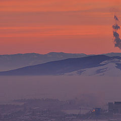 photo "Industrial sunrise"