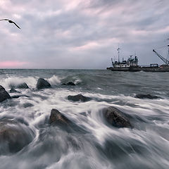 фото "Морской волны шипящий звук"