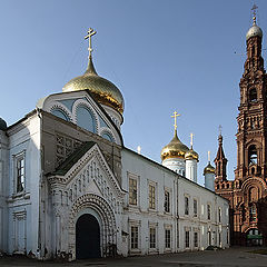 фото "Богоявленский собор и колокольня. Казань"