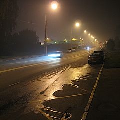 фото "Ночная со смогом..."