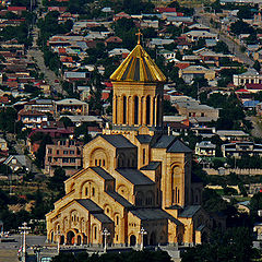 photo "Sameba Cathedral Tbilisi Georgia"