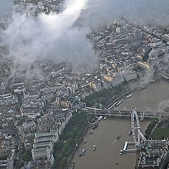 фото "И  в дымке облаков мосты...и  London Eye."