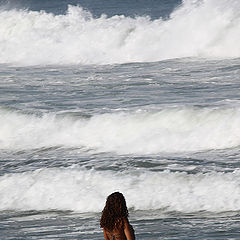 photo "La Muchacha y el Mar"