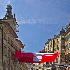 photo "under the Swiss flag"