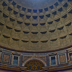 photo "The geometry of the Pantheon in Rome"