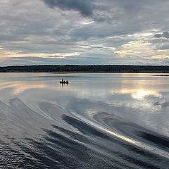 photo "Evening on the Volga River"