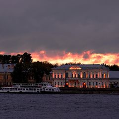 фото "Вечерний пожар..."