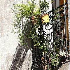 photo "balcony in the old city"