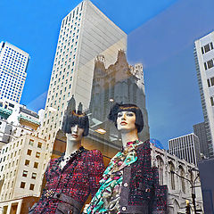 photo "Walking under skyscrapers"