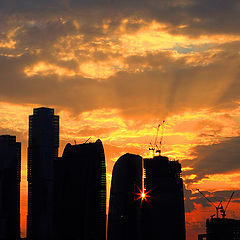 photo "Sunset in the City"