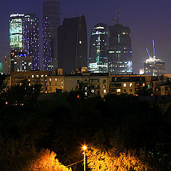 photo "Night, street, street lamp ..."