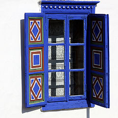 photo "Blue window / Синее окно"