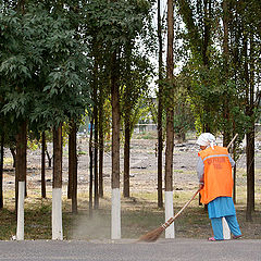 фото "Уборка территории"