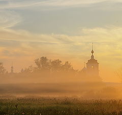 фото "июльским утром у Николо-Пешношского монастыря (2)"