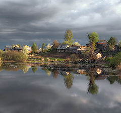 фото "Деревенское зеркало"