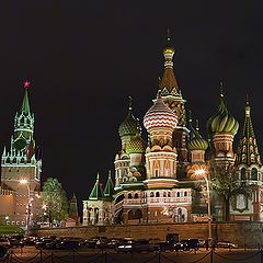 photo "Night. Moscow. Red square."