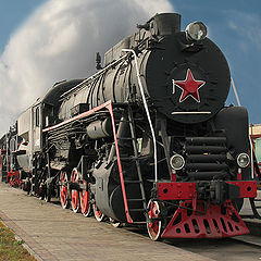 photo "The last Russian trade locomotive"
