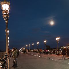 фото "Вечер на Патриаршем мосту"