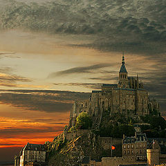 фото "Abbey at sunset"