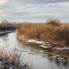 фото "Первый лёд на реке"