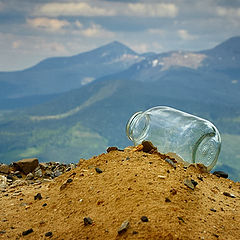 photo "Bank in the mountains"