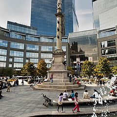 фото "Площадь Колумба Нью-Йорк"