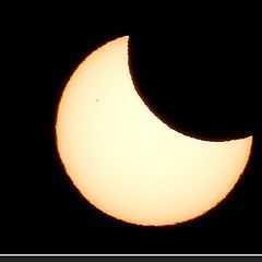 photo "Partially Solar eclipse"
