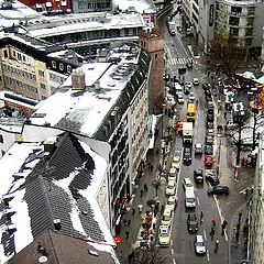 photo "The old curved street"