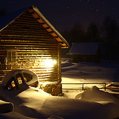 фото "Мельница в Рождественскую ночь."