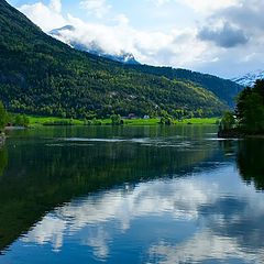 photo "The reflected morning"