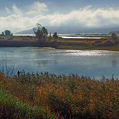 photo "In the autumn morning on Volga"