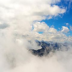 photo "sky-alps window"