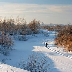 фото "По замёрзшей реке 2"