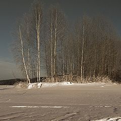 фото "Зимний остров.."