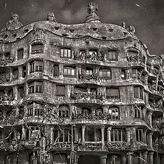 фото "la pedrera (gaudi)"