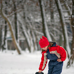 photo "Red cap girl"