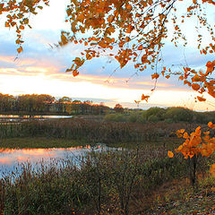 photo "Late autumn. Sunset."