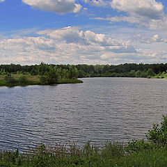 фото "Snezhet river gulf (near Bryansk)"