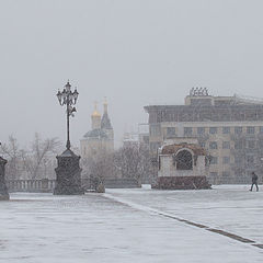 photo "Spring snow storm"