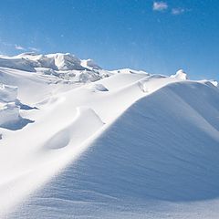 фото "снежная гора"