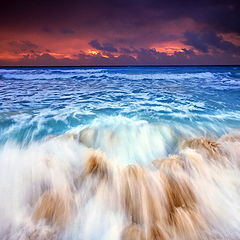 фото "Пена Карибского моря"
