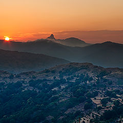 photo "Sunset, close to Taormina"