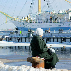 photo "Women's dreams of distant lands ..."