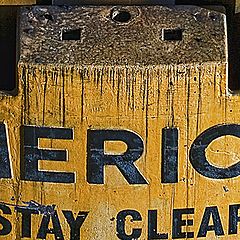 photo "American, stay clear"