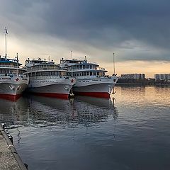 фото "вечер на Речном"