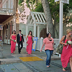 photo "Being late for the wedding"