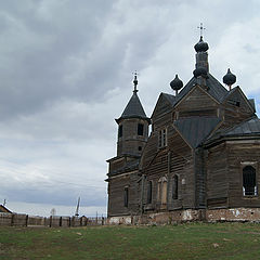 фото "Деревянные церкви Руси..."