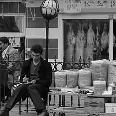 photo "The thoughtful seller"