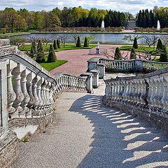 photo "Peterhof. Park fountain"
