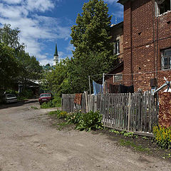 фото "Уфимские дворики в июне..."